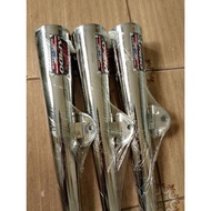 Bajaj CT 100 Stainless Chicken Pipe with tatak Apido(emblem)