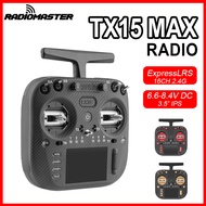 RadioMaster TX15 MAX Radio Controller 16CH Transmitter 3.5inch IPS ELRS 2.4G 6.6–8.4V AG02 480×320 R