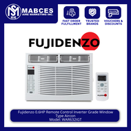 Fujidenzo 0.6HP Remote Control Inverter Grade Window Type Aircon WAR632IGT