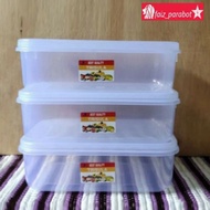 Toples box kotak trasparant / sealware KMP 900 ml segi foodbox /Seal Ware Durian Pack Box