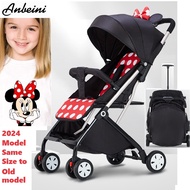 {{100 SET OFFER}} Anbeini England Baby Stroller, Compact Travelling Baby Stroller, Sweet Heart Light