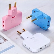 Power Socket Extension Plug Foldable / 3-in-1 Folding Plug