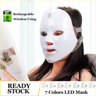Hurry Up And Attack Led Mask PDT Light 7 Colors Led Mask Photon Therapy Face Care Tool Use Of Charging