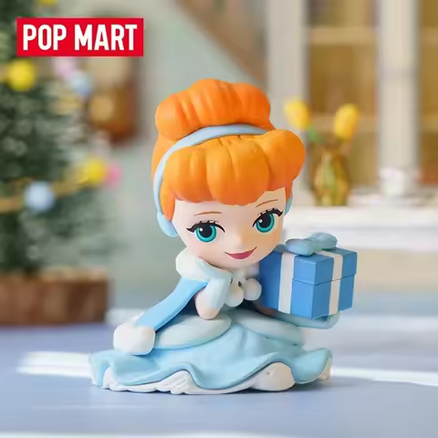 POP MART Princess Warm Winter Gift Series Blind Box Guess Bag Desktop Decoration Cute Model Gift Toy