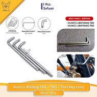 T40 / T50 / Torx Key Long T40 / T50