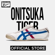 Onitsuka Tiger Mexico 66 Men's and women's sports shoes casual shoes White Light Blue DL408-0146