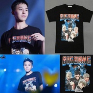 ใหม่เอี่ยมKPOP Bigbang พิมพ์เสื้อ BIGBANG G-DRAGON กับแฟนเสื้อยืดบุคลิกภาพแฟชั่นแขนสั้น S-5XL