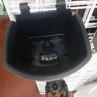 WALL-MOUNTED POT Black Vertical Pot 12.5 x 13cm x 11.5cm Premium