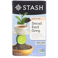 Stash Tea Decaf Earl Grey Black Tea 18 Tea Bags