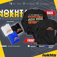 Baju DI SEBALIK KEJAYAANKU ADA DOA ISTERI-ISTERIKU Microfiber Long Sleeve XS - 5XL T-Shirt ISTERIV2-