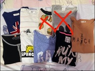 [二手衫]新淨 女裝 上身衫 上衣 T-shirt Chocolate Uniqlo Gap Salad