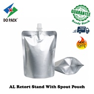 Aluminum Retort Stand Pouch With Spout 121℃ Sterilized Sambal Sauce Soup Baby Food