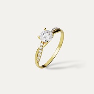 Elfi Kate 916 Yellow Gold Ring G2