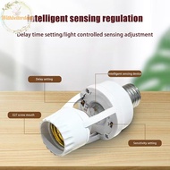 Withbetter 1pcs 360 Degree Infrared Motion Sensor E27 Socket Lamp Holder With Sensor Adjustable Indu