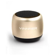 Vinnfier Atom Nano Portable Bluetooth Speaker - Gold
