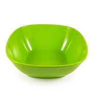 HIJAU 8" UNICA LIGHT GREEN SQUARE BOWL - 8 INCH SQUARE MELAMINE BOWL - M.9088