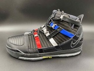 Nike LeBron III 3 QS Barbershop 黑 DO9354-001 籃球鞋 US10.5