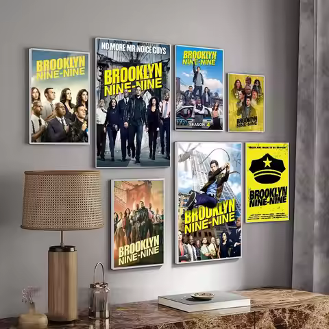 Movie B-Brooklyn Nine 99 Classic Vintage Posters Vintage Room Home Bar Cafe Decor Nordic Home Decor