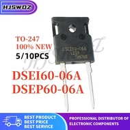 5PCS-10PCS Brand New DSEI60-06A DSEI60-06 DSE160-06A DSEP60-06A TO-247 60A 600V High power In Stock 