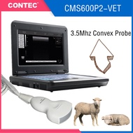 CONTEC CMS600P2-VET Veterinary ultrasound scanner Ultrasonic Diagnostic Laptop machine 3.5Mhz convex