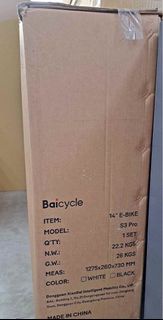 Baicycle S3 PRO電動腳踏車 (折疊車 腳踏車 小白電動助力自行車)