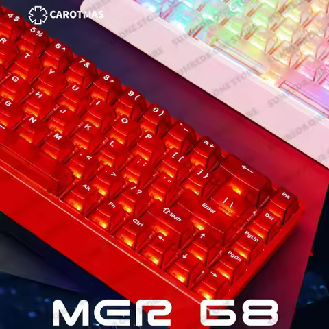 IROK Carotmas Mercury68 Magnetic Switch Mechanical Keyboards 8K 68keys RT0.004mm Low Delay Custom Wi