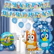 Bluey & Bingo Cartoon Party Set Tableware Birthday Decoration Backdrops Children Decor Partyneeds