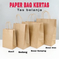 Hd Paper Bag Plain Brown/Paper Bag Paper/Paper Bag Shopping Bag