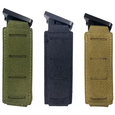 Tactical .45 Magazine Pouch Holster Concealed Pistol Carry Waist Belt Mag Pouch Holder for GL 17 19 