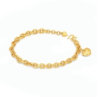 Zhulian Rantai Tangan BT5027 Rantai Sauh Gold Plated