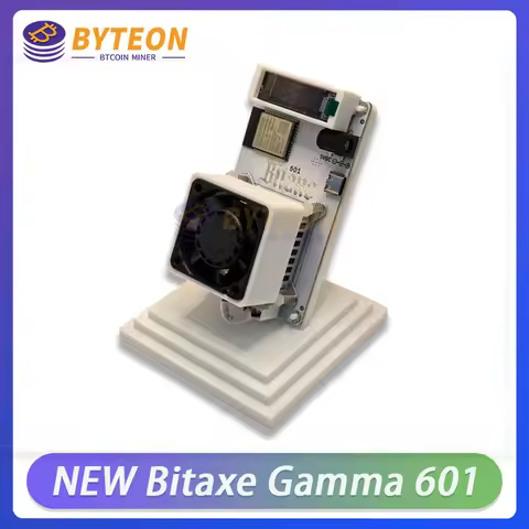 Bitaxe Gamma 601 Solo Bitcoins Miner 1.2TH/s Asic Chip BM1370 2.4G WiFi BTC Lottery Crypto Miners 18