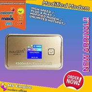 MODIFIED MODEM **ROUTERS*4G PORTABLE*POCKETWIFI*UNLIMITED INTERNET *DATA MOD MODEM LTE*#MAXIS#UMOBIL