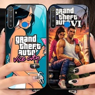 O-20 GTA tempered Glass Phone Case Realme Narzo 3i 5S 10A 10 5 6i C65 5i 20 7 20A 3 Pro