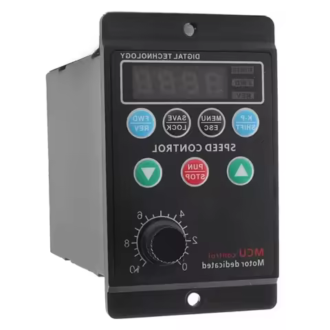 Single To 3 Phase 750W 1HP 110/220V Variable Frequency Drive Inverter VFD VSD Electrical Equipment S