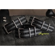 Nato Strap James Bond - Polish Steel Buckle Watch Strap 20mm 22mm 24mm - 18mm