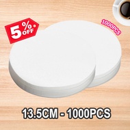 BREWISH MALAYSIA 500pcs 11.5/13.5/15c FOOD GRADE Leak Proof Paper Anti-spill Tea Coffee Paper Sheet 
