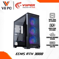 ViiPER PC ECHIS RTX 3080 Gaming PC, I9-12900KF, ASUS STRIX Z690-E, ASUS STRIX RTX 3080, PHANTEK P500A