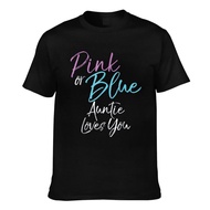 High Quality Popular Pink Or Blue Aunty Love You Creative Wholesale Mens T-Shirt Gift