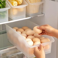 AT-🌞Egg Storage Box Food Grade Crisper Drawer Refrigerator Storage Vegetables Fruit Storage Storage Box Seeds 7YYL