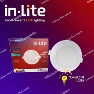 LAMPU DOWNLIGHT INBOW BULAT / PANEL LIGHT LED INLITE INPS628R 6 WATT