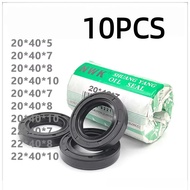 10PCS TG20*40 water seal 20x40x7 20.40.10 20-40-8 20/40/10 water seal sealing ring