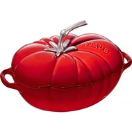 Staub 25cm 蕃茄形琺瑯鑄鐵鍋