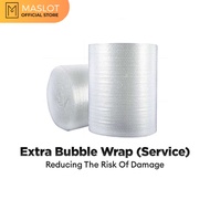 [MasLoT] Extra Bubble Wrap (Service) for enhanced security of your items during delivery