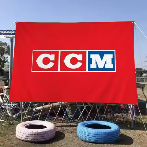 CCM Hockey Sports High End Quality Banner Printing Artistic Atmosphere Style Camping Flag