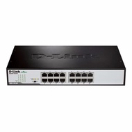 Official D-Link DGS-1016D 16-Port Gigabit Unmanaged Rackmount Switch