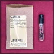 [ Ready Stock ]  MINI PERFUME 💗Le Labo Santal 33, 20111.5ML