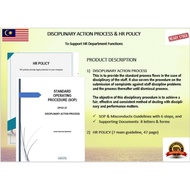 DISCIPLINARY ACTION & HR POLICY [2026] 💥7 MAIN GUIDELINE, 47 PAGES💥 SOP & GUIDELINES WITH 6 STEPS, 8