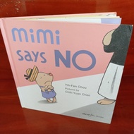 Buku anak MIMI SAYS NO preloved