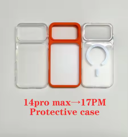Phone Case For iPhone 14 Pro Max To 17 Pro Max DIY Case 14 Pro Max Like 17 Pro Max Protect Case