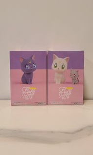 日本景品 日版 金證 金証 美少女戰士 sailor moon fluffy puffy  luna 露娜 阿提密斯 Artemis 模型figure